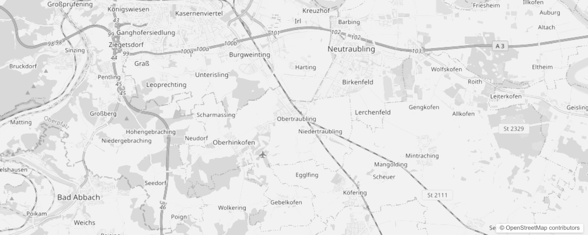 Bild von Stadtteile in Obertraubling