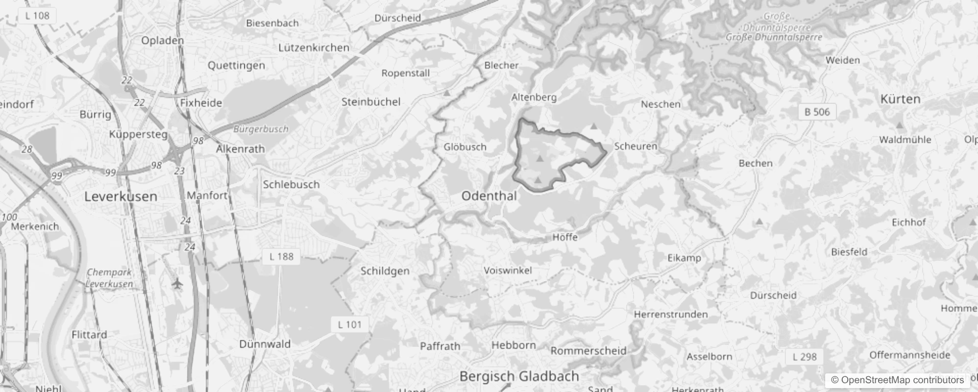 Bild von Stadtteile in Odenthal