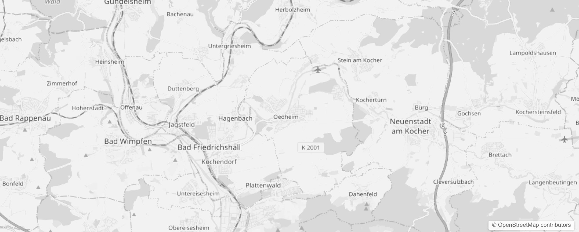 Bild von Stadtteile in Oedheim