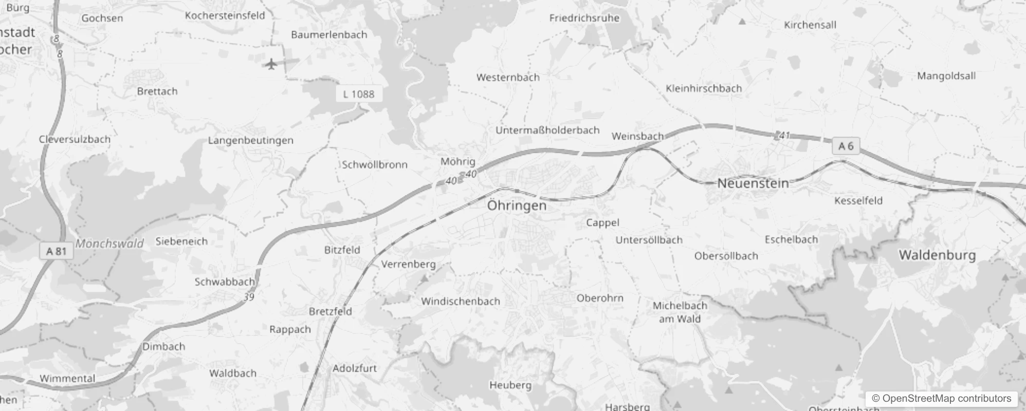 Bild von Stadtteile in Öhringen