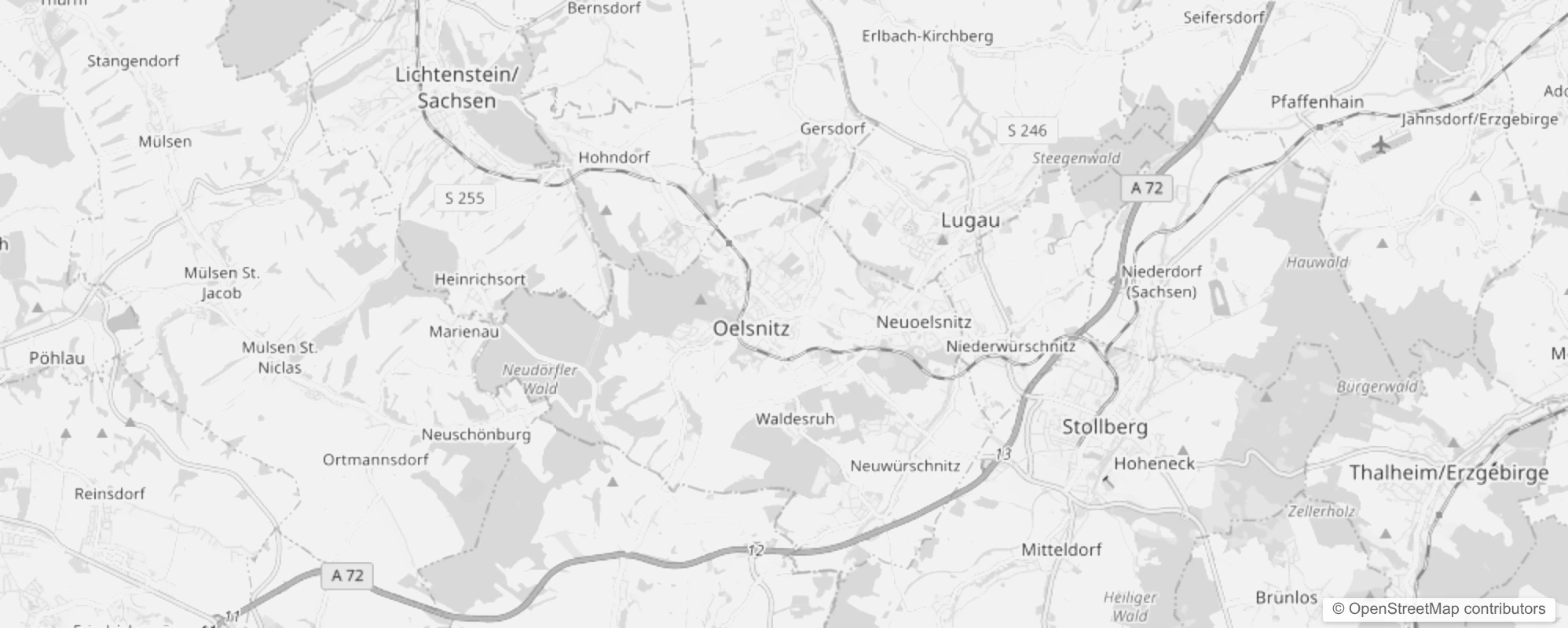 Bild von Stadtteile in Oelsnitz/Erzgeb.