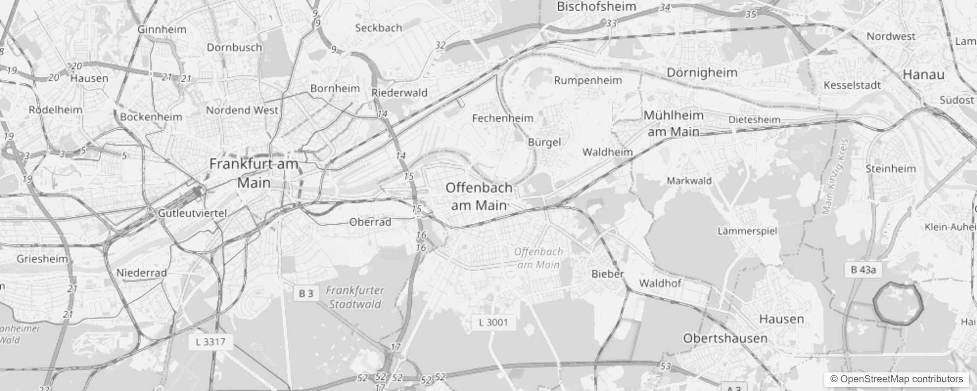 Bild von Stadtteile in Offenbach am Main