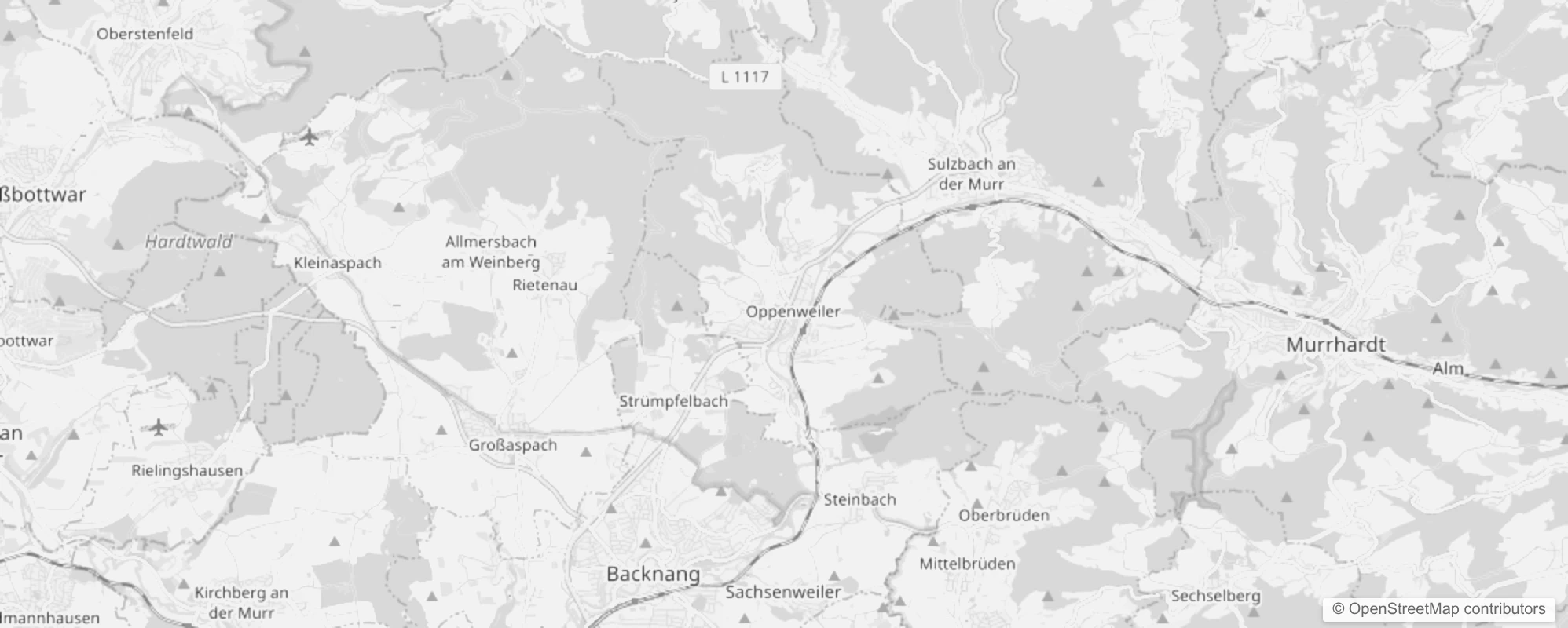 Bild von Stadtteile in Oppenweiler