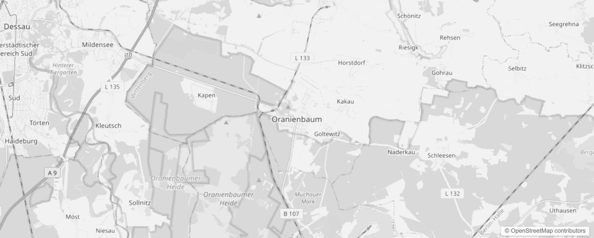 Bild von Stadtteile in Oranienbaum-Wörlitz