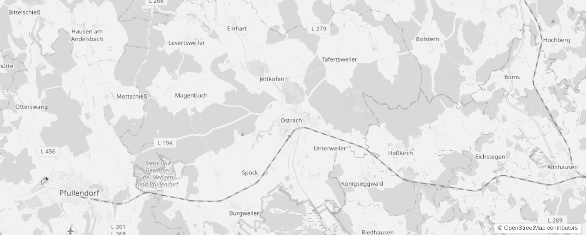 Bild von Stadtteile in Ostrach