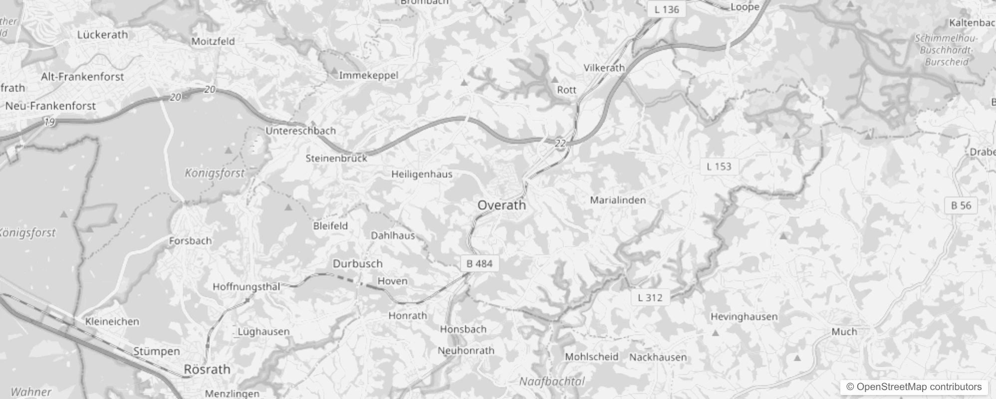 Bild von Stadtteile in Overath