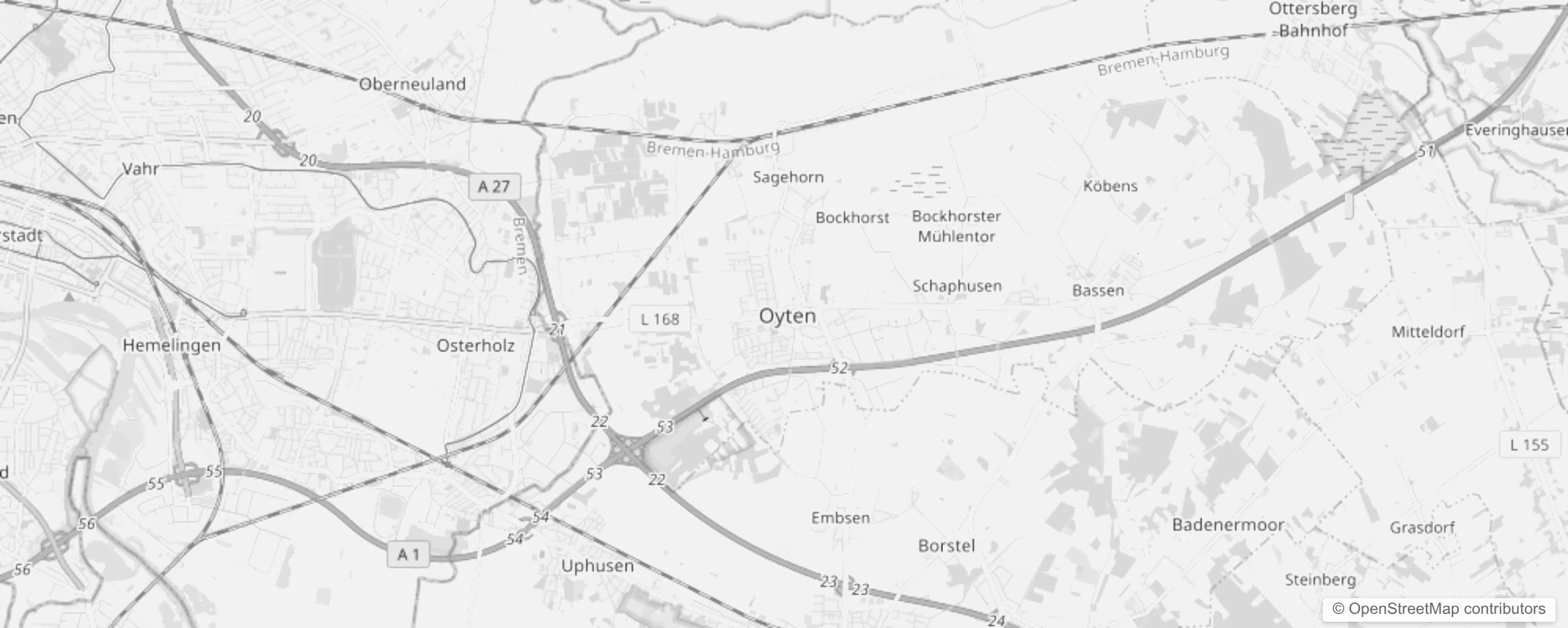 Bild von Stadtteile in Oyten