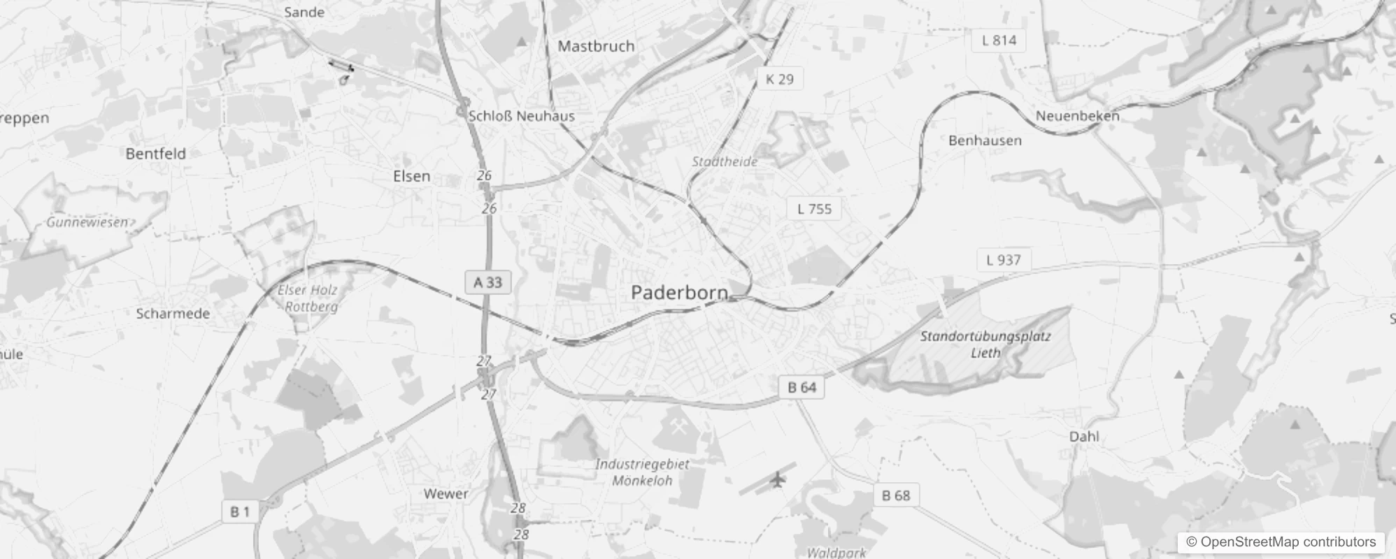 Bild von Stadtteile in Paderborn