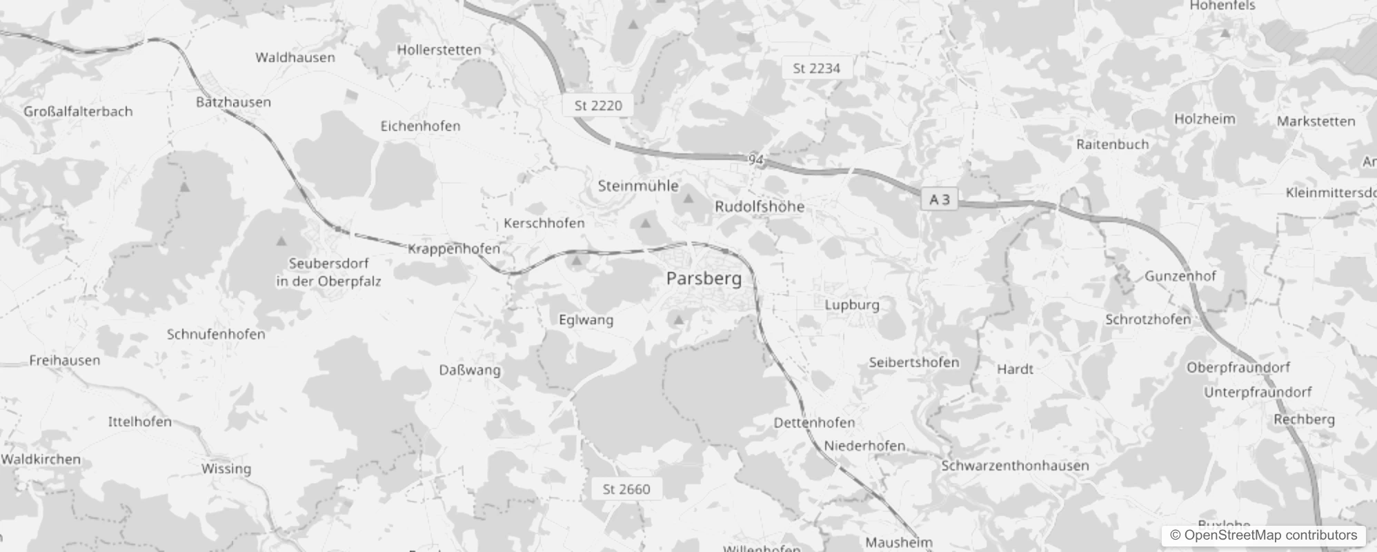 Bild von Stadtteile in Parsberg