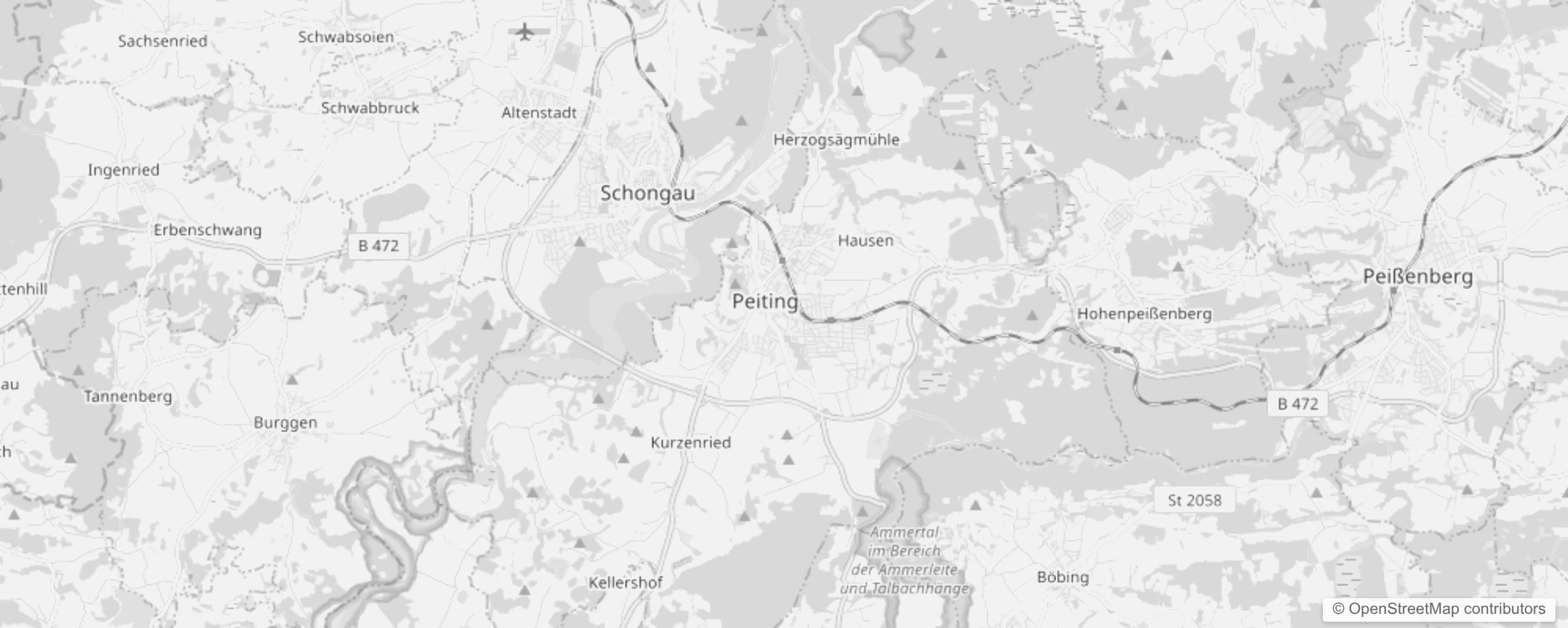 Bild von Stadtteile in Peiting