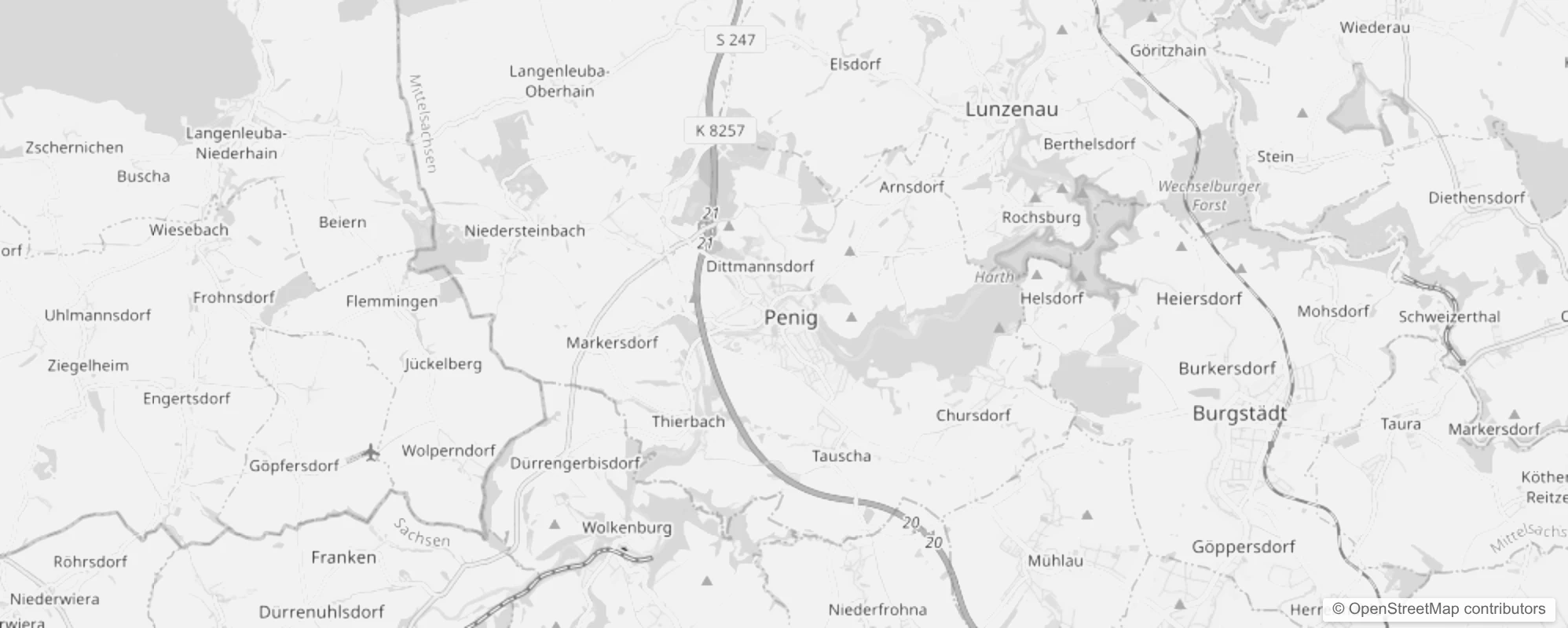 Bild von Stadtteile in Penig