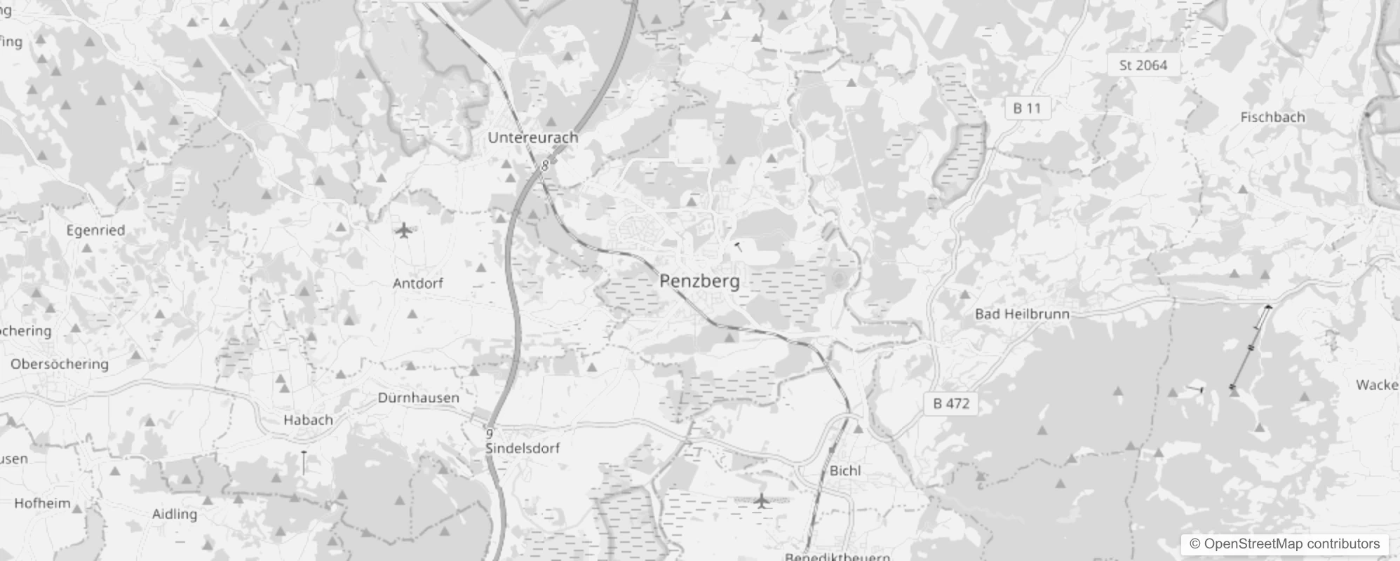 Bild von Stadtteile in Penzberg