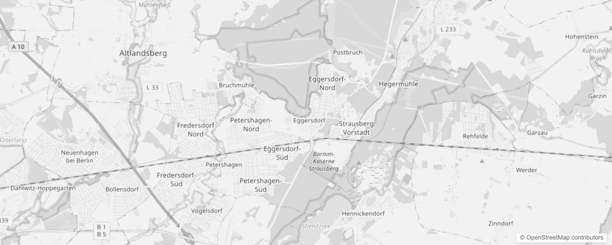 Bild von Stadtteile in Petershagen/Eggersdorf