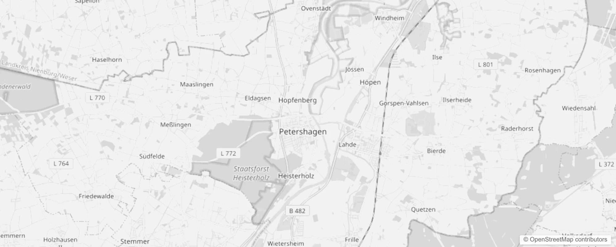 Bild von Stadtteile in Petershagen