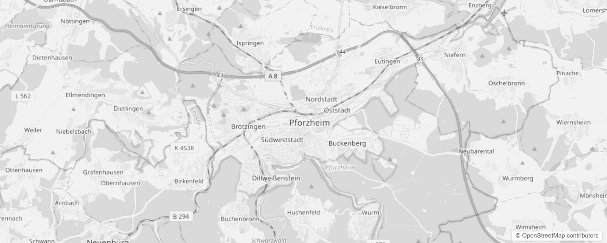 Bild von Stadtteile in Pforzheim