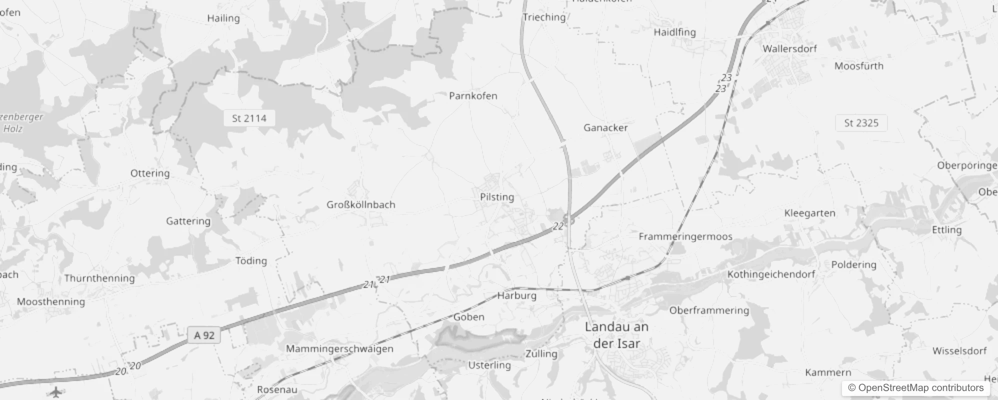 Bild von Stadtteile in Pilsting