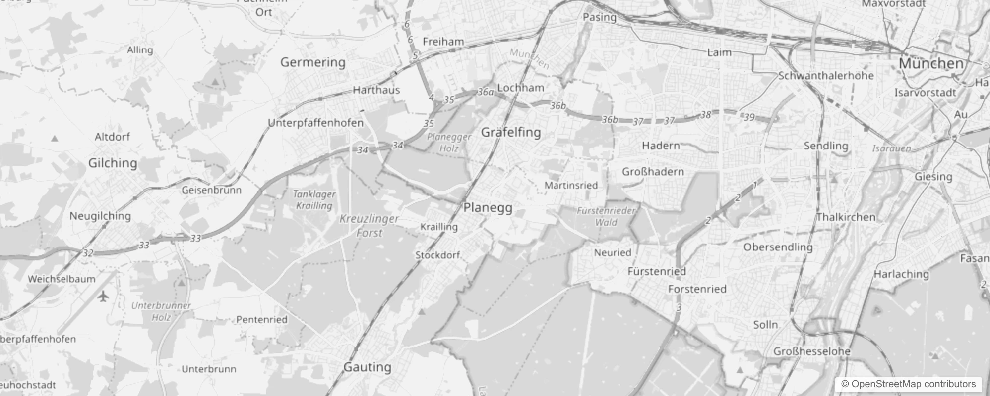 Bild von Stadtteile in Planegg