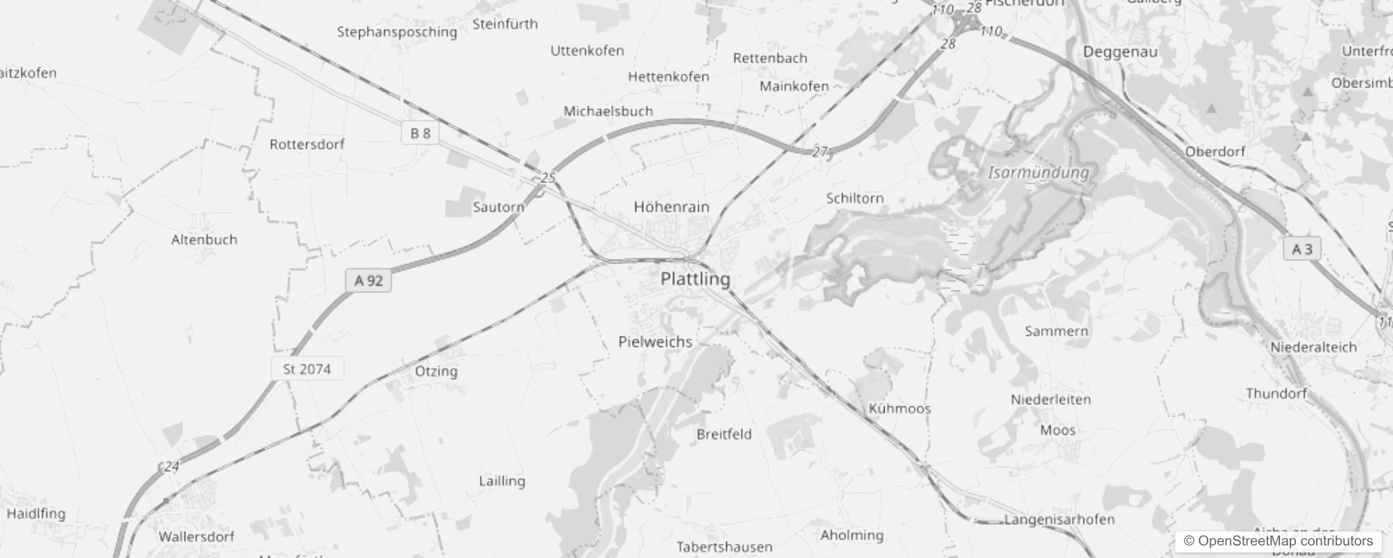 Bild von Stadtteile in Plattling