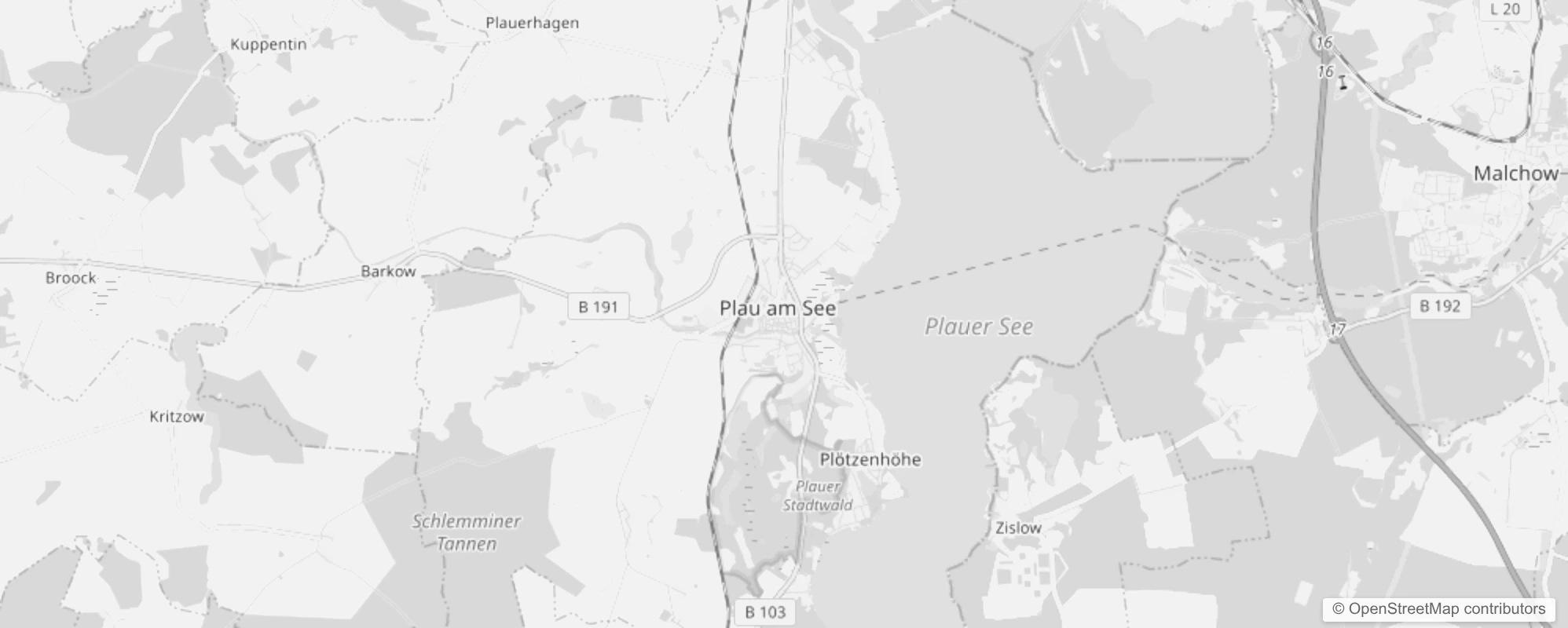 Bild von Stadtteile in Plau am See