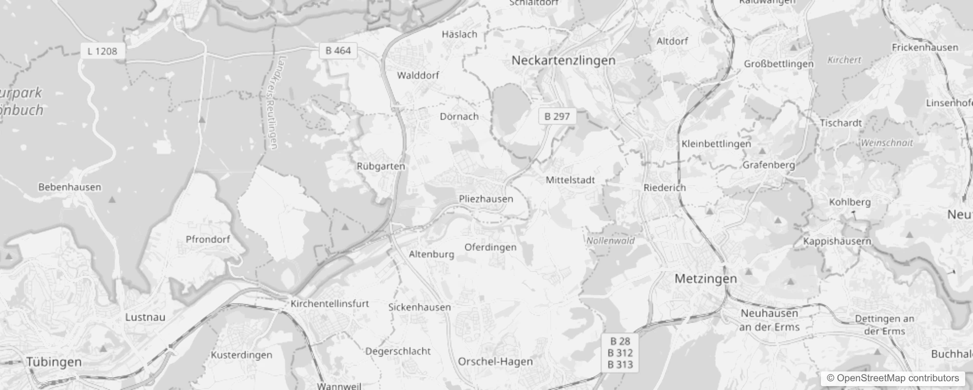 Bild von Stadtteile in Pliezhausen