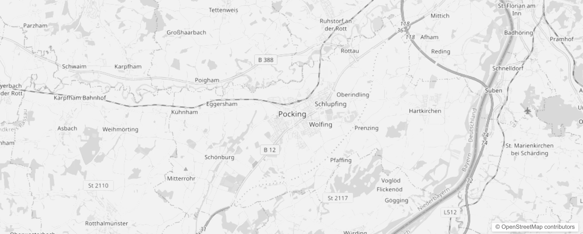 Bild von Stadtteile in Pocking