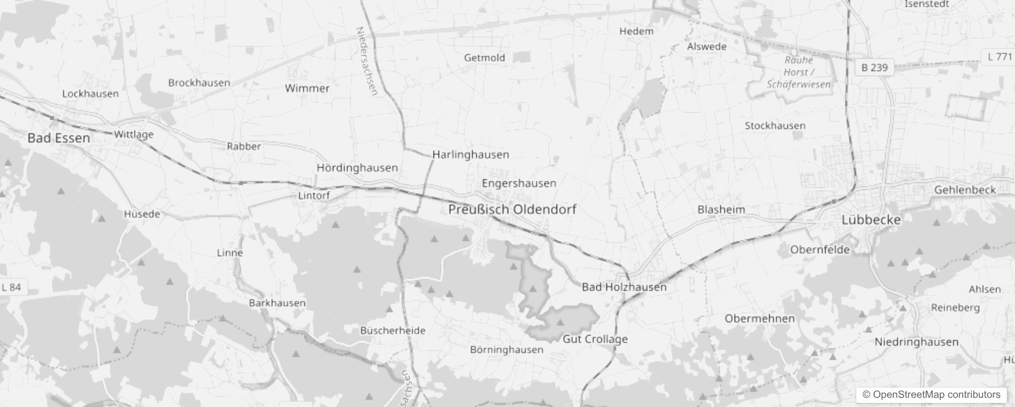 Bild von Stadtteile in Preußisch Oldendorf