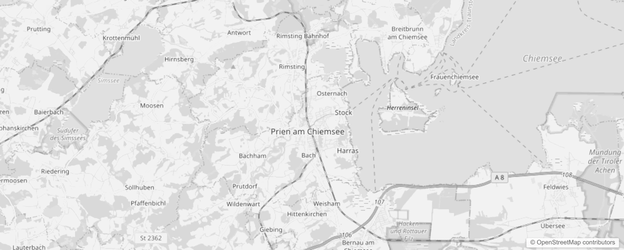 Bild von Stadtteile in Prien a. Chiemsee