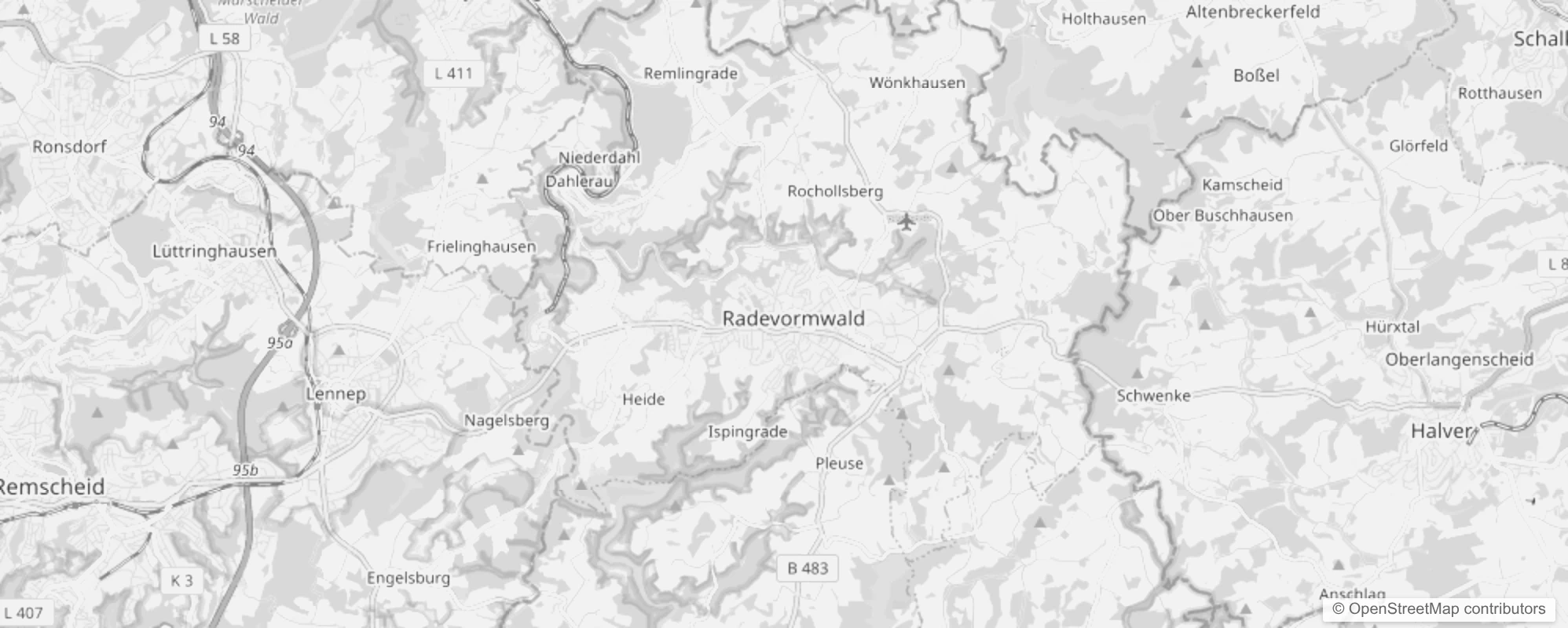 Bild von Stadtteile in Radevormwald