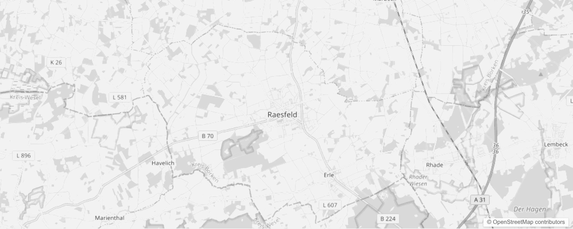 Bild von Stadtteile in Raesfeld
