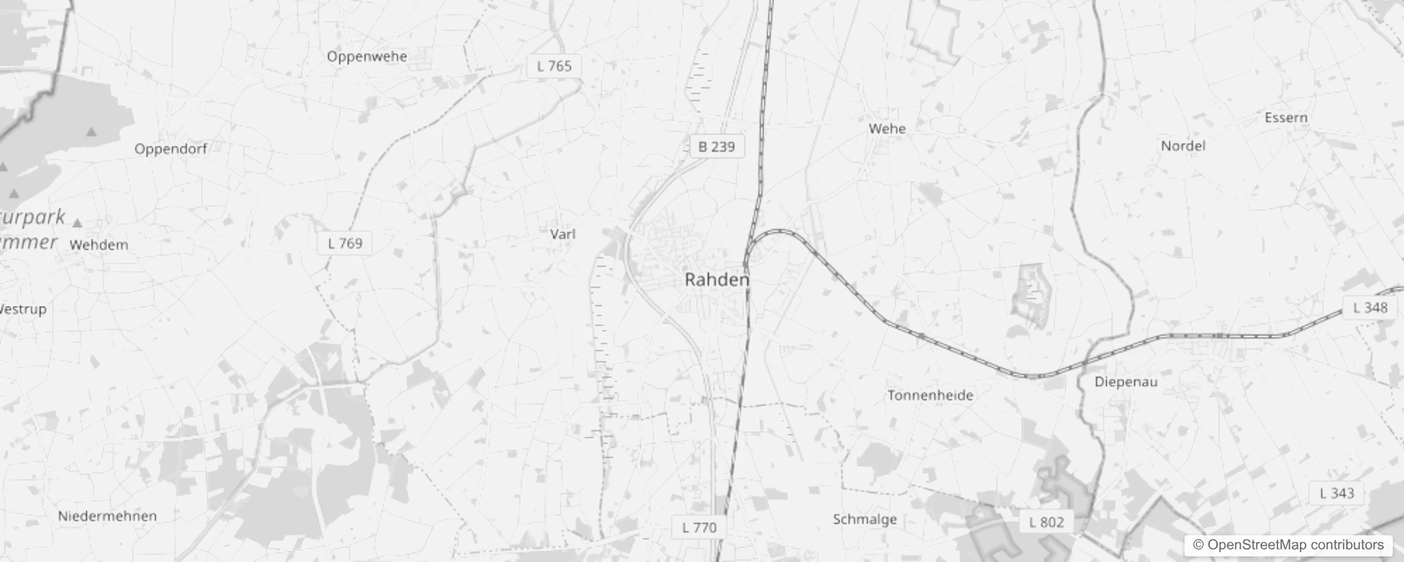 Bild von Stadtteile in Rahden