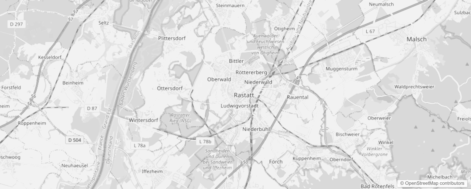 Bild von Stadtteile in Rastatt