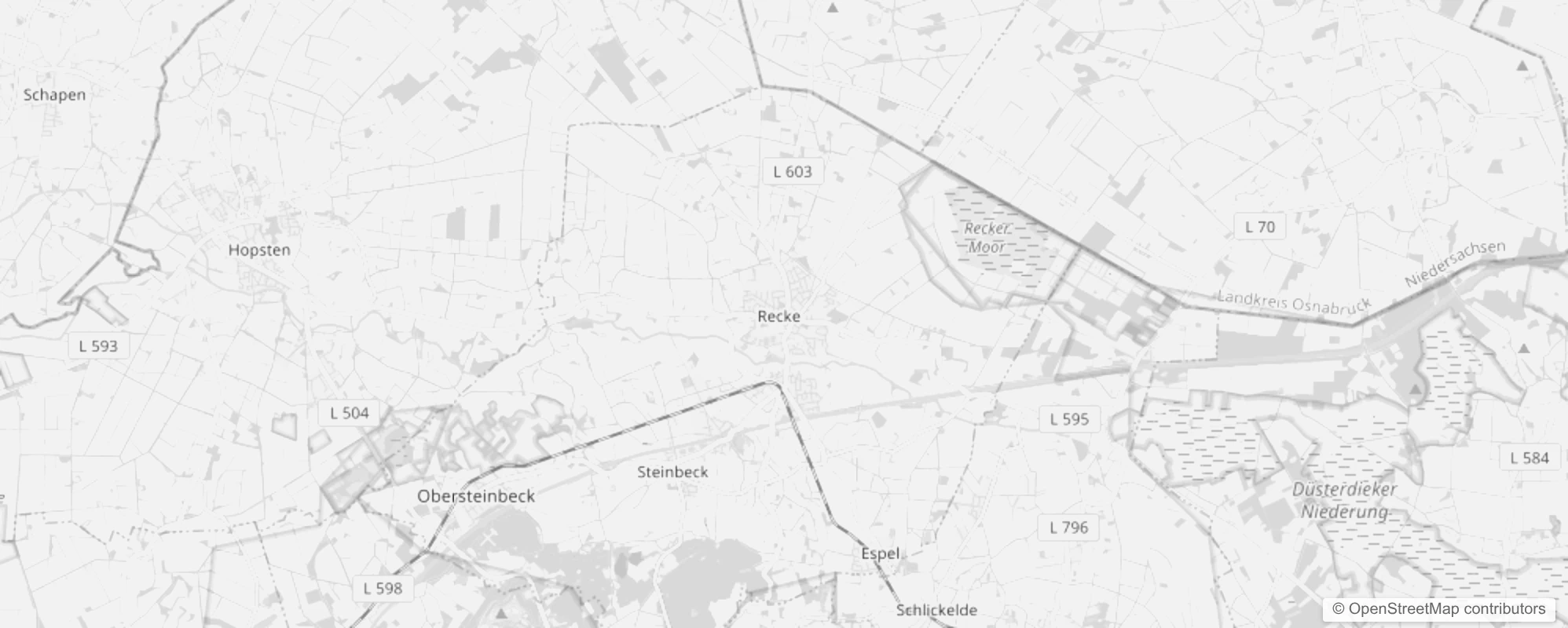 Bild von Stadtteile in Recke