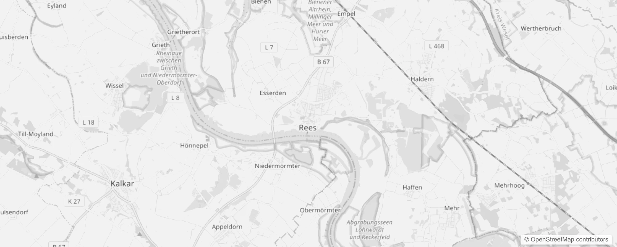 Bild von Stadtteile in Rees