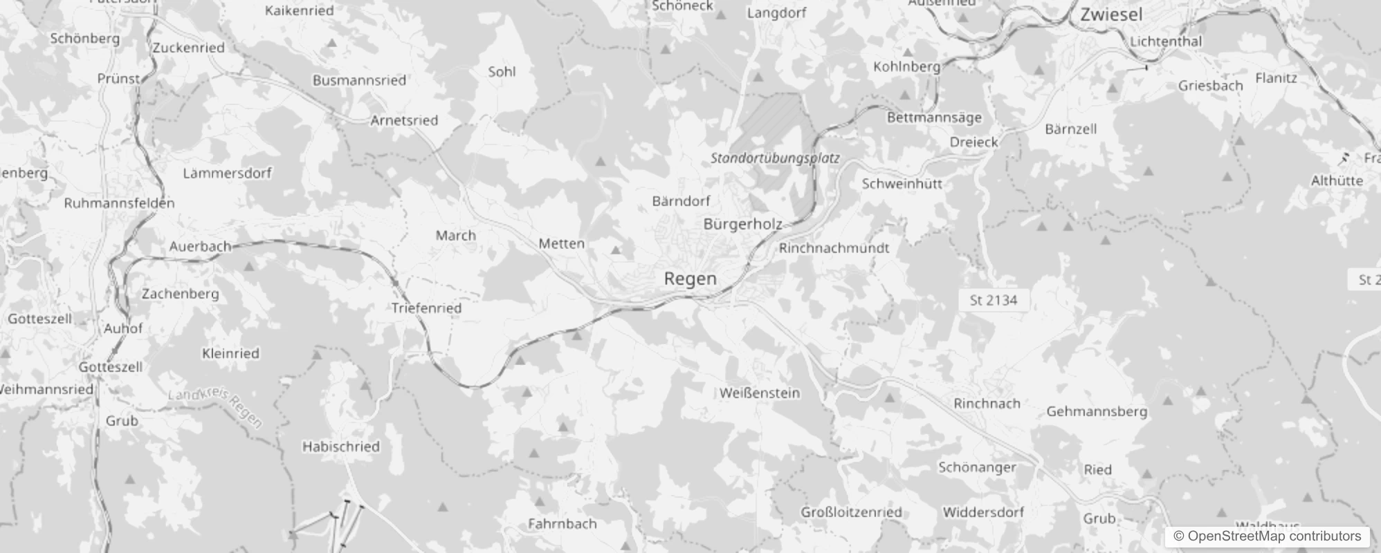 Bild von Stadtteile in Regen