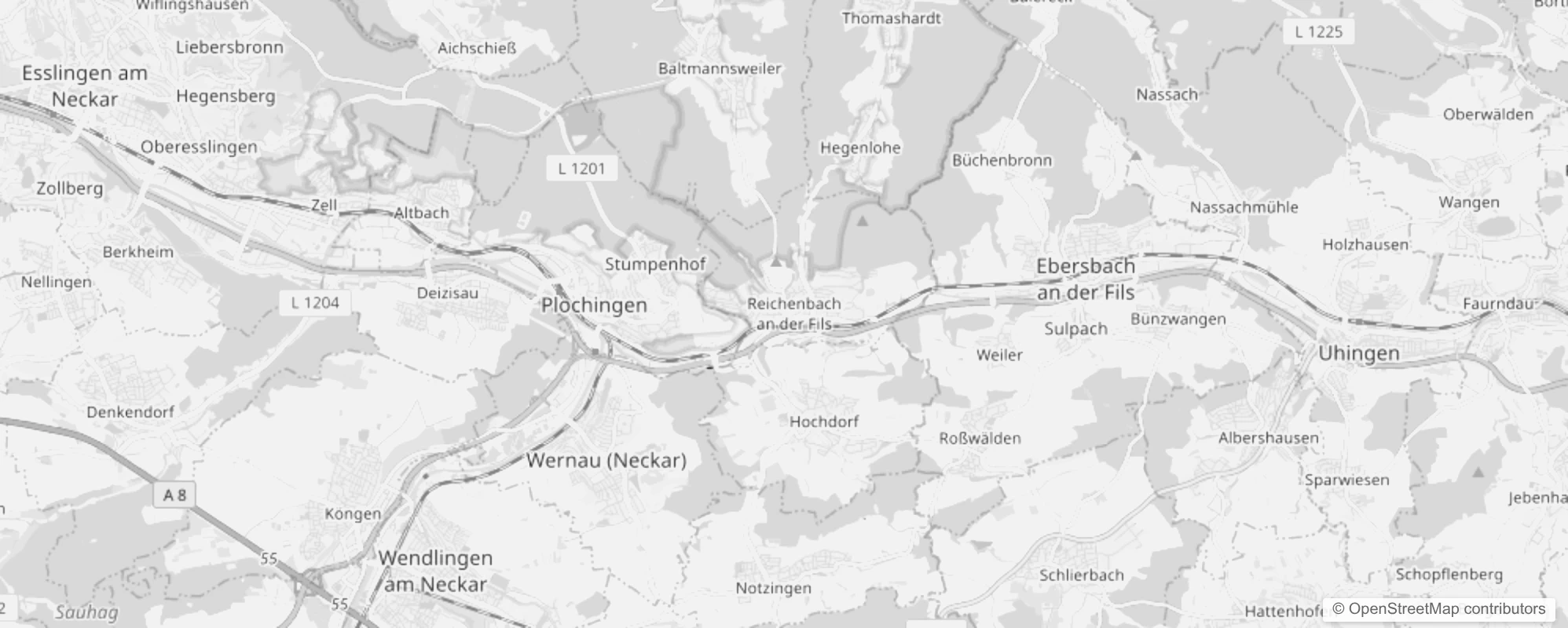 Bild von Stadtteile in Reichenbach an der Fils