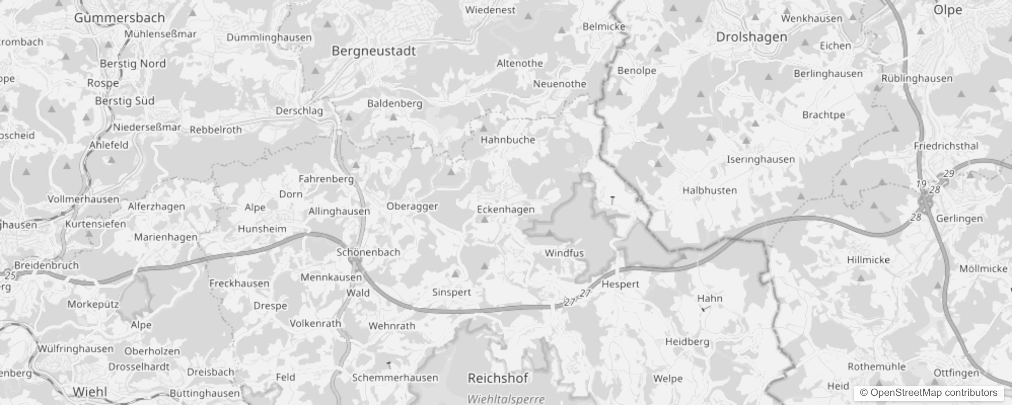 Bild von Stadtteile in Reichshof