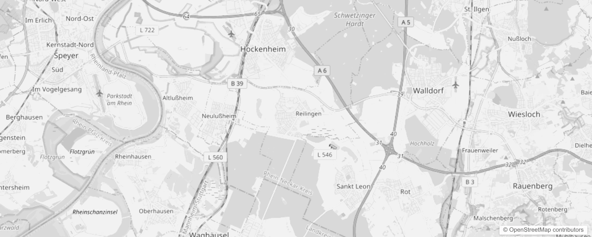 Bild von Stadtteile in Reilingen