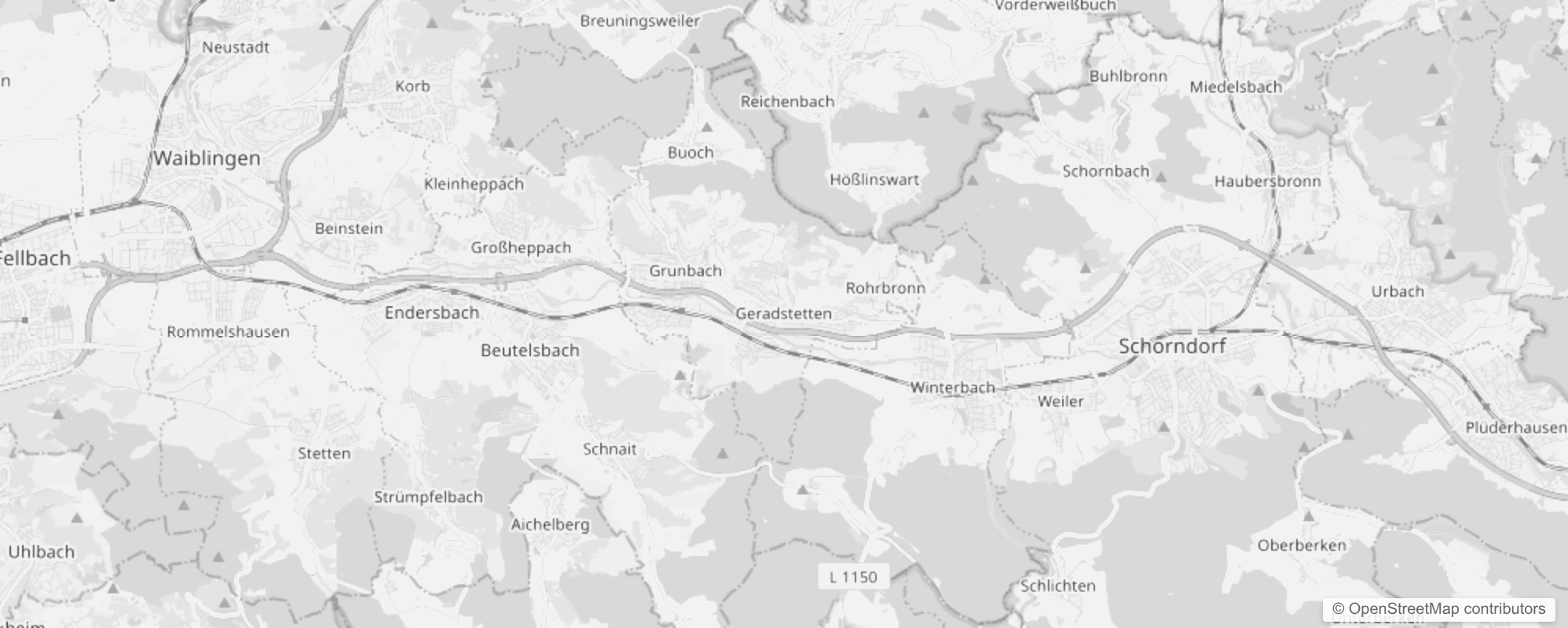 Bild von Stadtteile in Remshalden