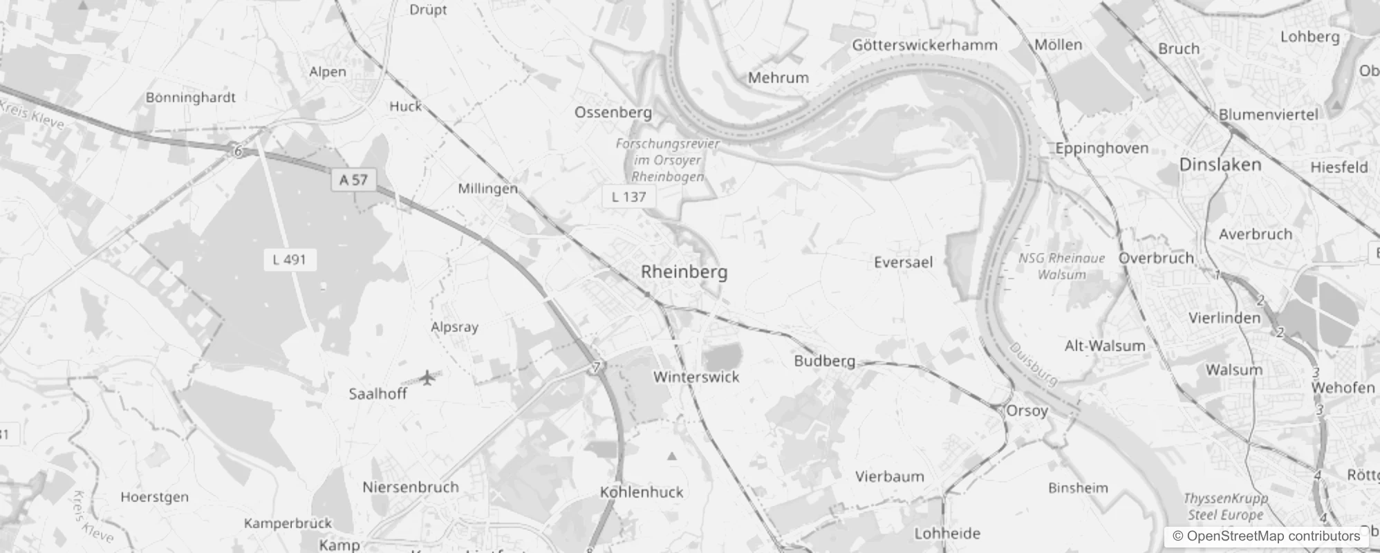 Bild von Stadtteile in Rheinberg