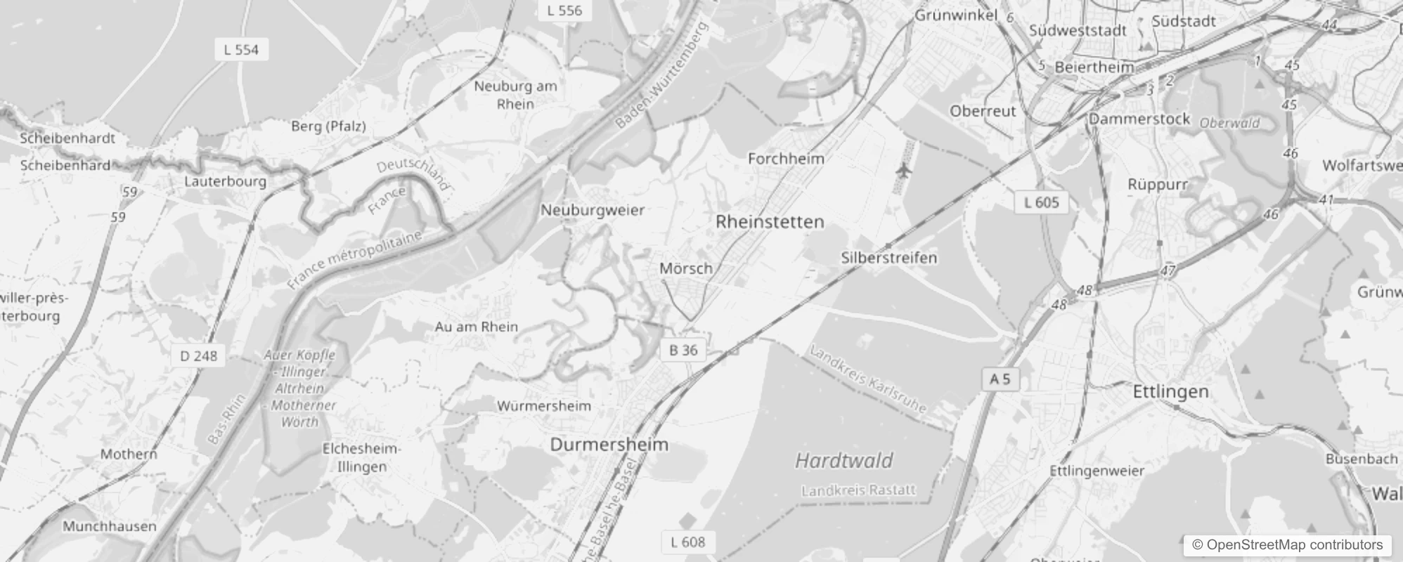 Bild von Stadtteile in Rheinstetten