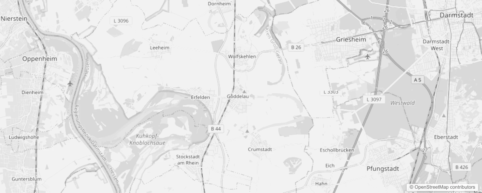 Bild von Stadtteile in Riedstadt