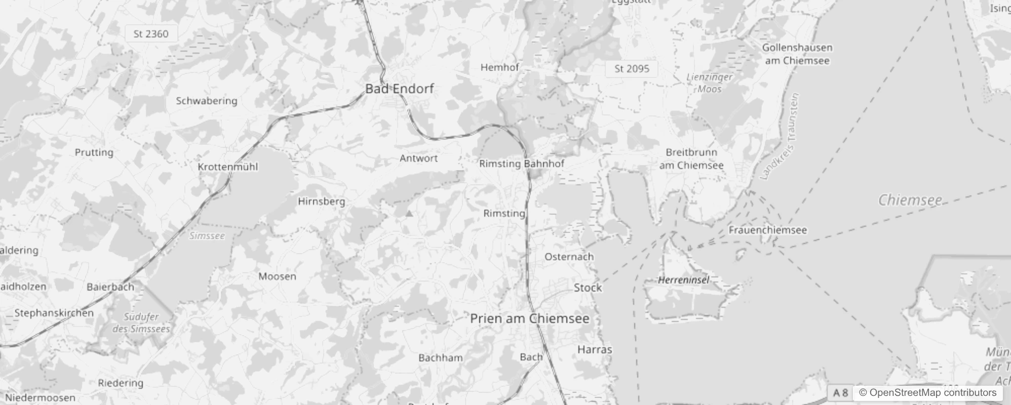 Bild von Stadtteile in Rimsting