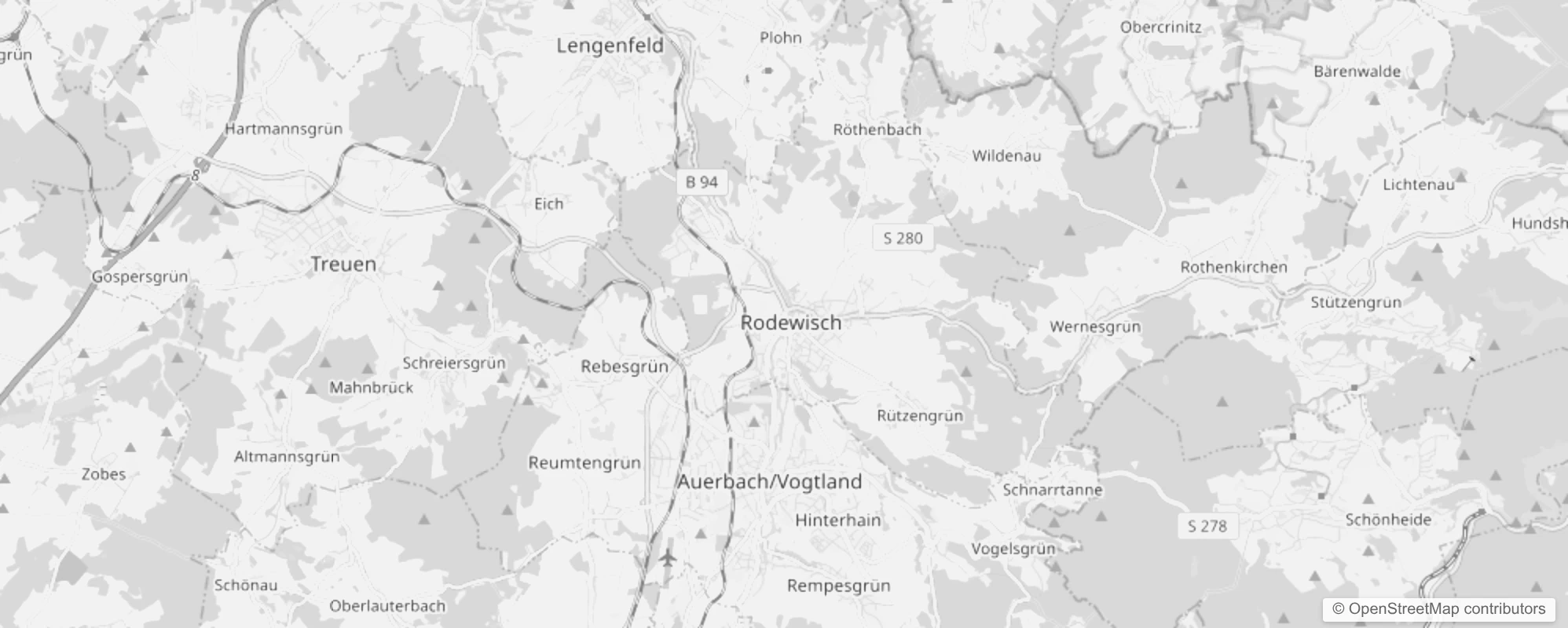 Bild von Stadtteile in Rodewisch