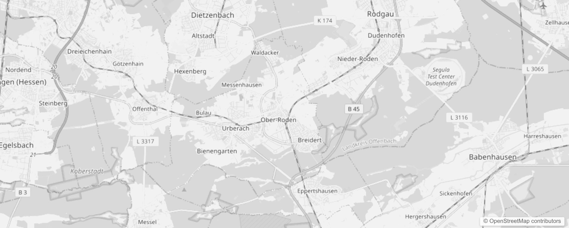 Bild von Stadtteile in Rödermark