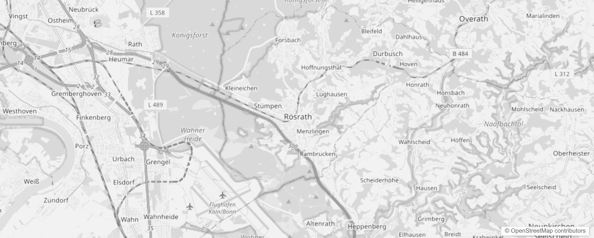 Bild von Stadtteile in Rösrath