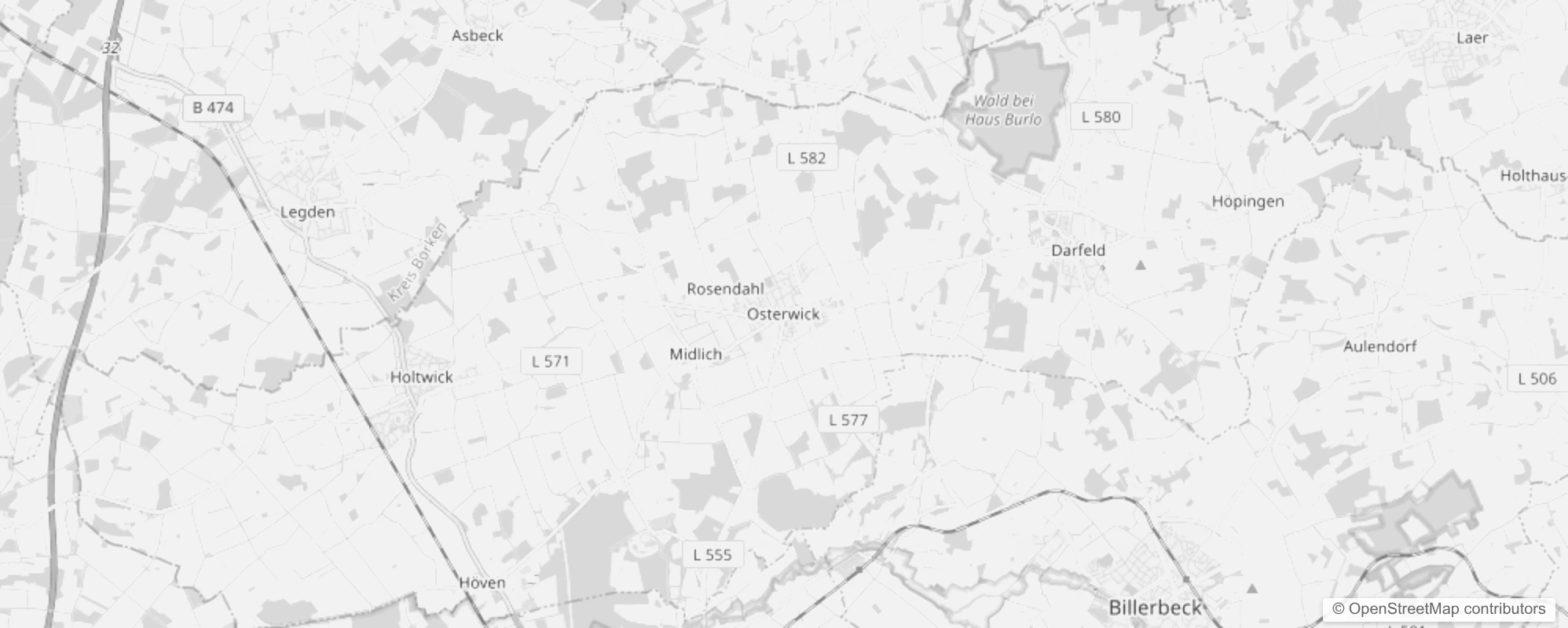 Bild von Stadtteile in Rosendahl