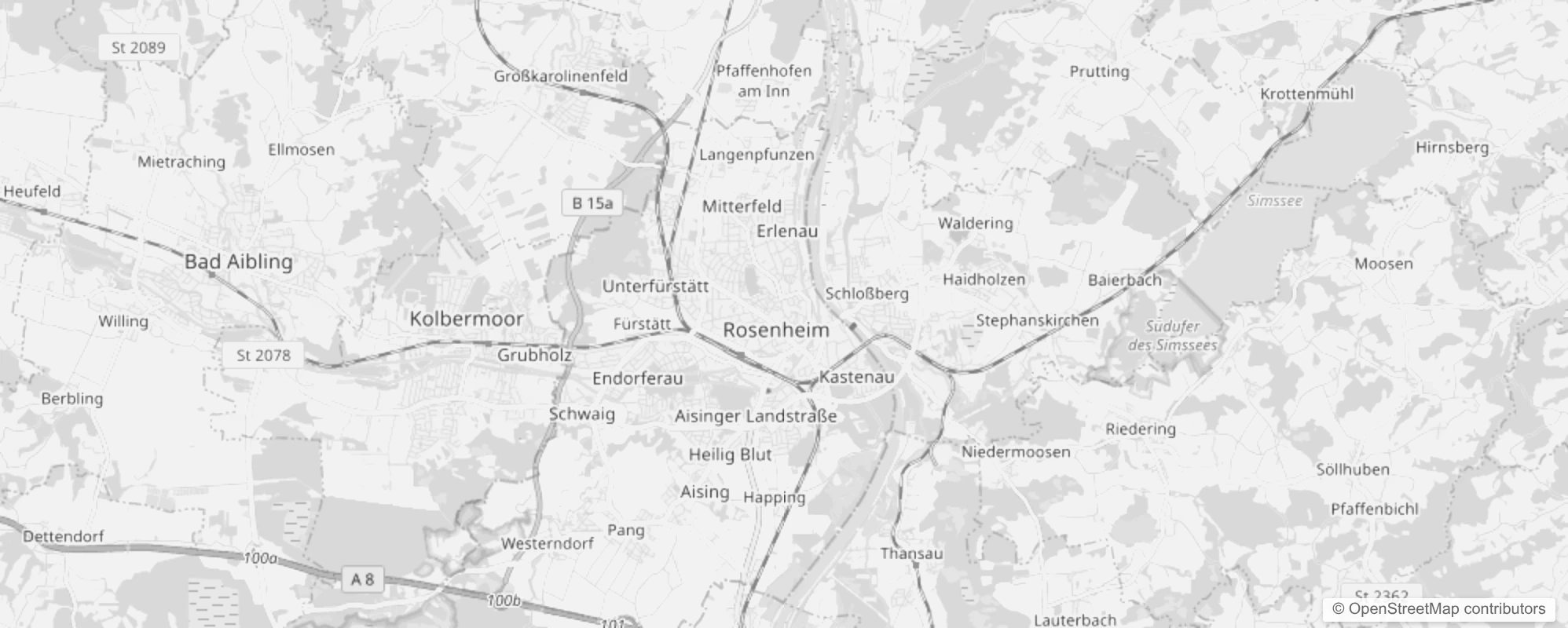 Bild von Stadtteile in Rosenheim