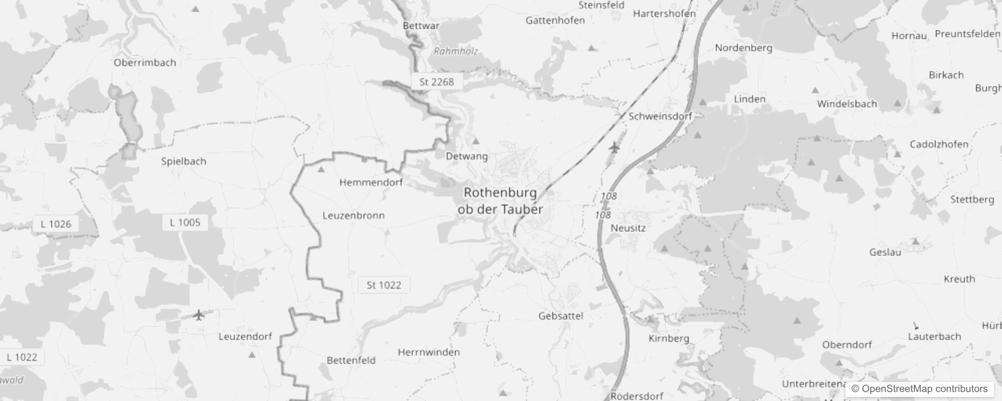 Bild von Stadtteile in Rothenburg ob der Tauber