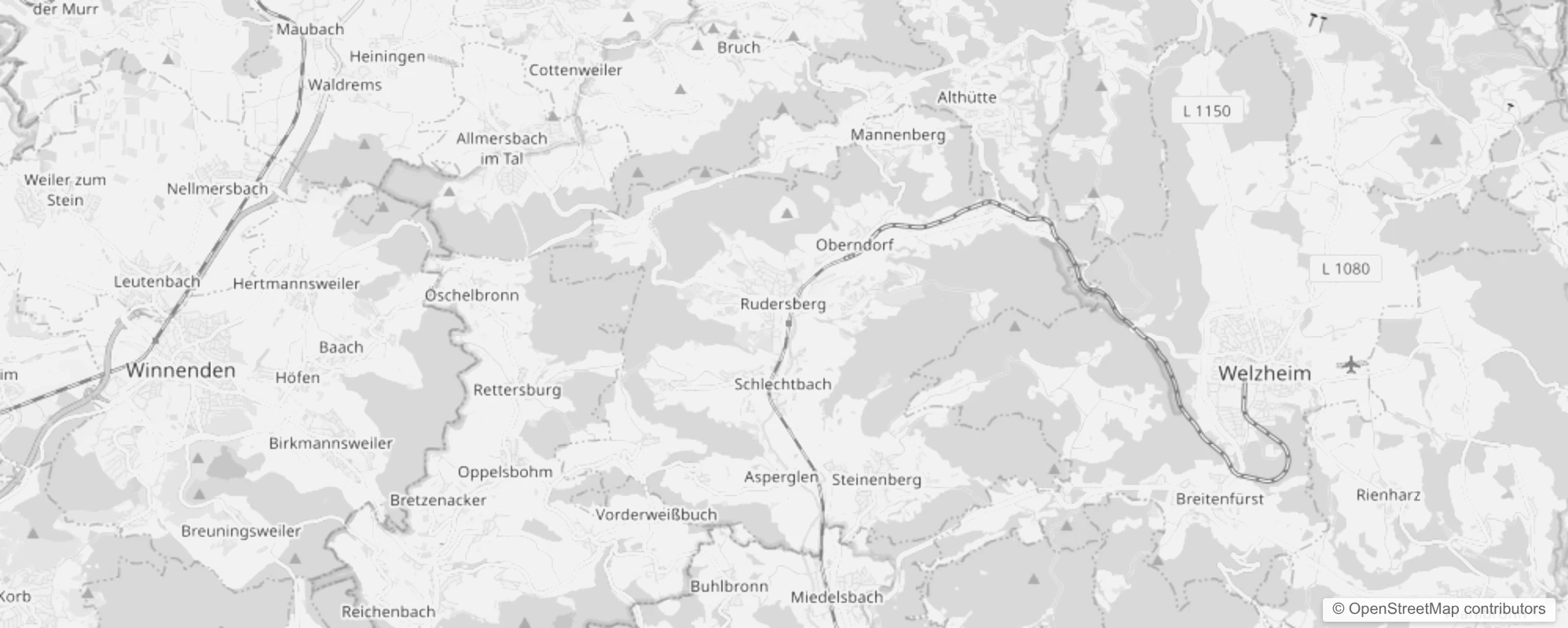 Bild von Stadtteile in Rudersberg