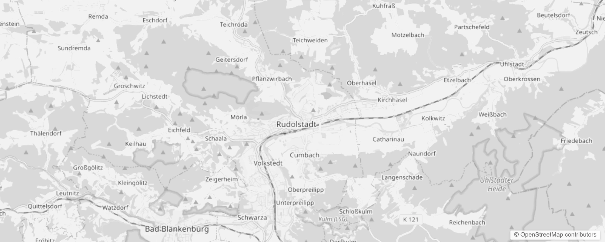 Bild von Stadtteile in Rudolstadt